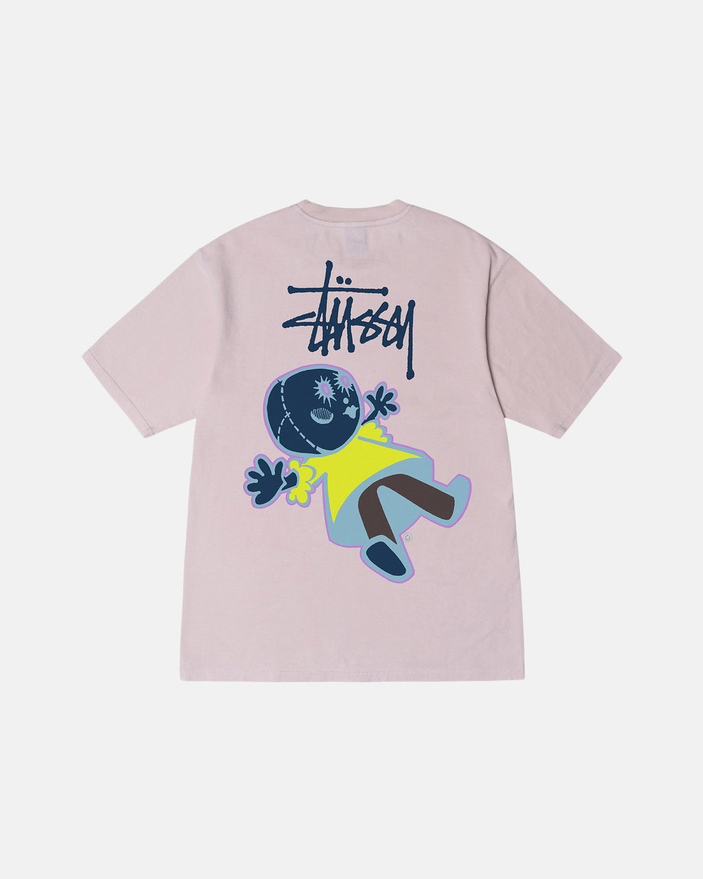 Stussy Tee UAE Stores - Blush Dollie Pigment Dyed Tee